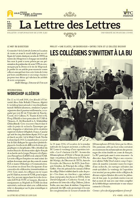 La Lettre des Lettres n°9